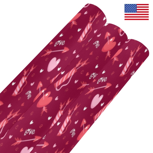 Gift Wrapping Paper 58"x 23" (3 Rolls) | Ships from USA