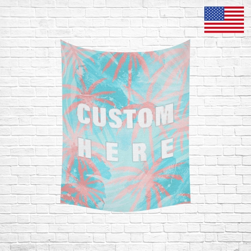 Cotton Linen Wall Tapestry 30"x 40" | Ships from USA