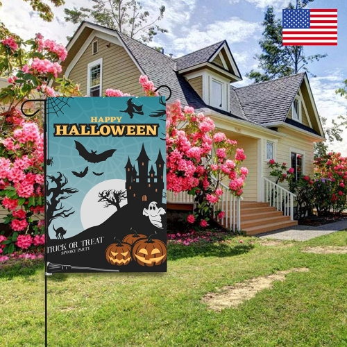 Linen Garden Flag 12" x 18" (Two Sides with Different Printing) | Ships from USA