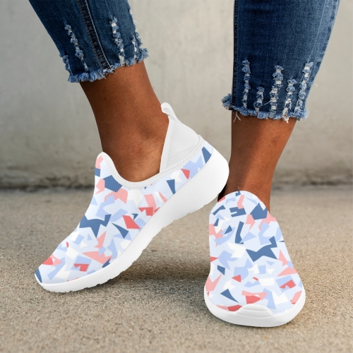 Fly Weave Sneakers Drop-in-Heel for Women(Model 02002)