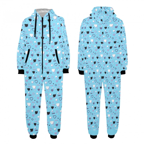 Hooded Onesie Pajamas For Adults (Model Sets 23）