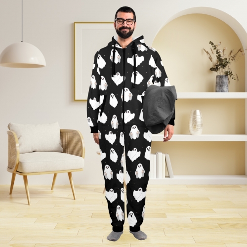 Hooded Onesie Pajamas For Adults (Model Sets 23）