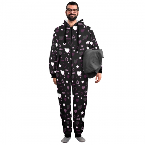 Hooded Onesie Pajamas For Adults (Model Sets 23）