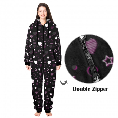 Hooded Onesie Pajamas For Adults (Model Sets 23）