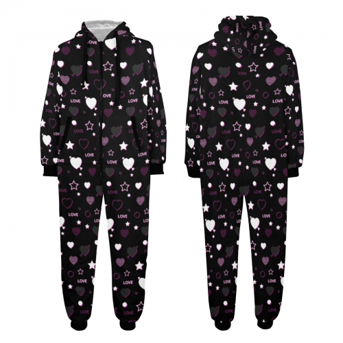 Hooded Onesie Pajamas For Adults (Model Sets 23）