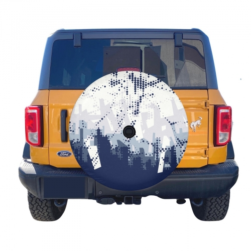 Spare Tire Cover with Backup Camera Hole (Small)