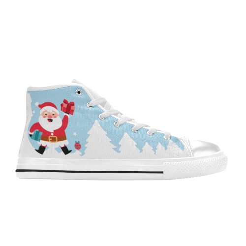 Kid's High Top Canvas Shoes (Model 017)