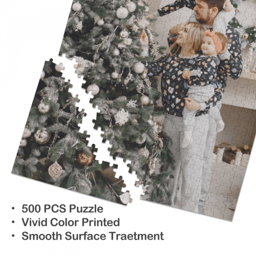 500-Piece Wooden Jigsaw Puzzles (Vertical)