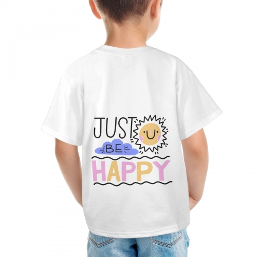 Custom Kids' T-Shirt(Two Sides Printing) (Made in Queen)