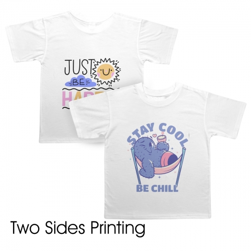 Custom Kids' T-Shirt(Two Sides Printing) (Made in Queen)