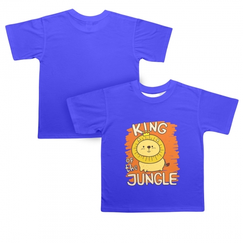 Custom Kids' T-Shirt(Front Printing) (Made in Queen)