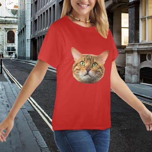 Classic Women's T-Shirt (Front Printing)(Made in Queen)