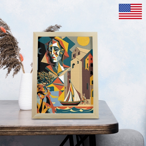 120-Piece Puzzle Frame 9.5"x 12.5" | Ships from USA