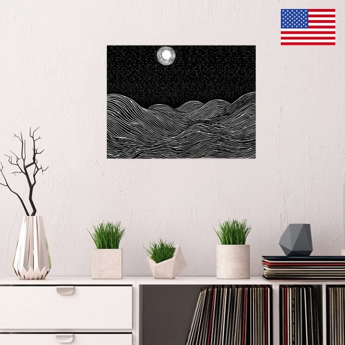 Custom Cradled Wood Panels 16"x12"  | Ships from USA