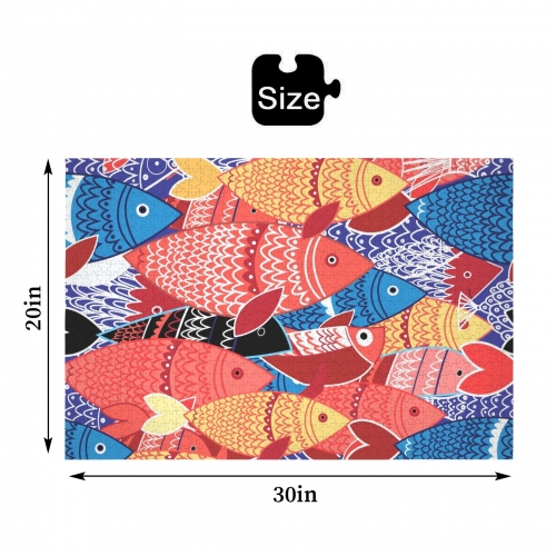 1000-Piece Wooden Jigsaw Puzzles (Horizontal) | Ships from USA