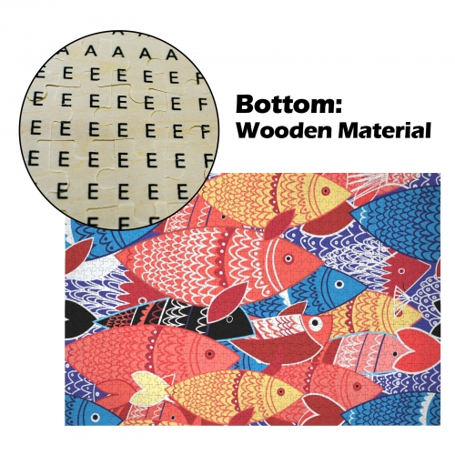 1000-Piece Wooden Jigsaw Puzzles (Horizontal) | Ships from USA