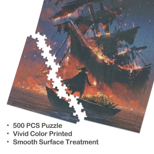 500-Piece Wooden Jigsaw Puzzles (Vertical) | Ships from USA
