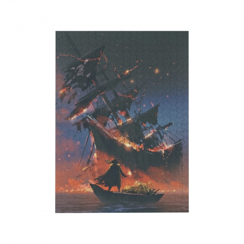 500-Piece Wooden Jigsaw Puzzles (Vertical) | Ships from USA