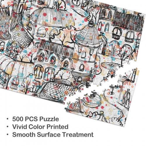 500-Piece Wooden Jigsaw Puzzles (Horizontal) | Ships from USA