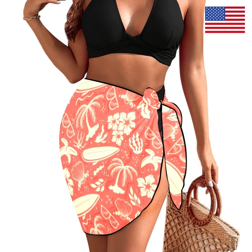 Custom Beach Sarong Wrap | Ships from USA