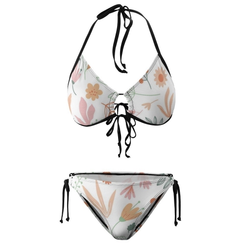 Plus Size String Bikini Set (BK2059)