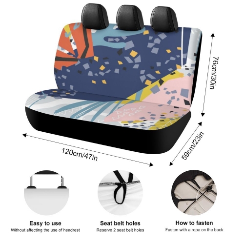 Car Rear Seat Cover