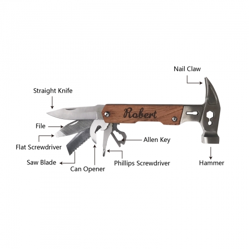 Custom Wooden Handle Claw Hammer（Made in USA）