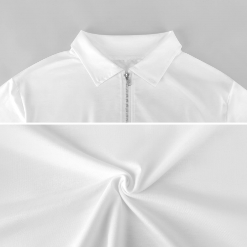 Long-Sleeve Zip Polo Shirt（RL）