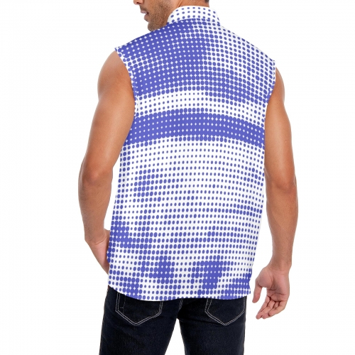 Men's Sleeveless Shirt (Model T82)