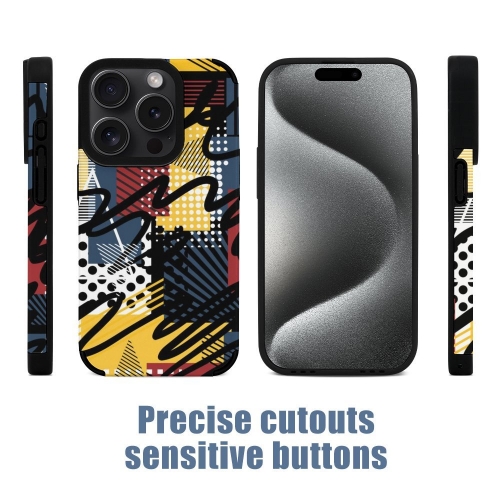 Custom iPhone 15 Pro Fiber Leather Case