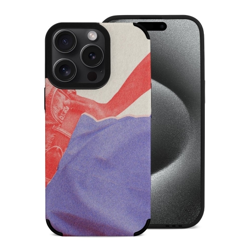 Custom iPhone 15 Pro Max Fiber Leather Case