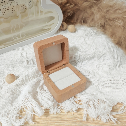 Custom Wooden Ring Box