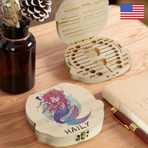 Tooth Box for Girl | Ships from USA