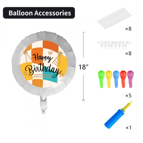 Custom Foil Balloons (18-inch) (Pack of 3)
