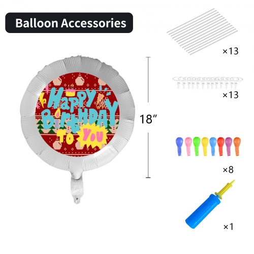Custom Foil Balloons (18-inch) (Pack of 5)