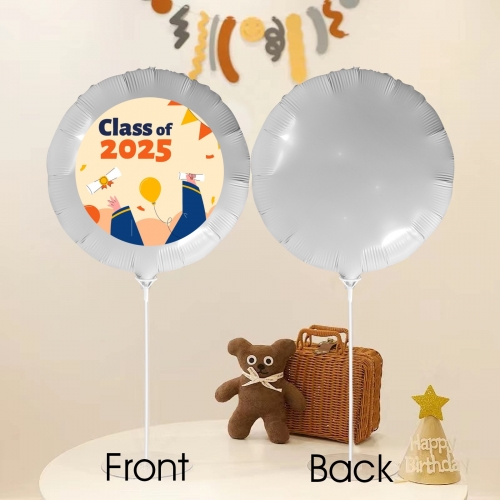 Custom Foil Balloons (18-inch) (Pack of 3)(Made in Queens)