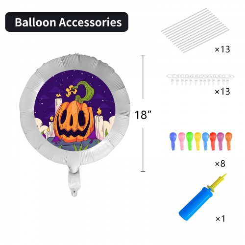 Custom Foil Balloons (18-inch) (Pack of 5)(Made in Queens)