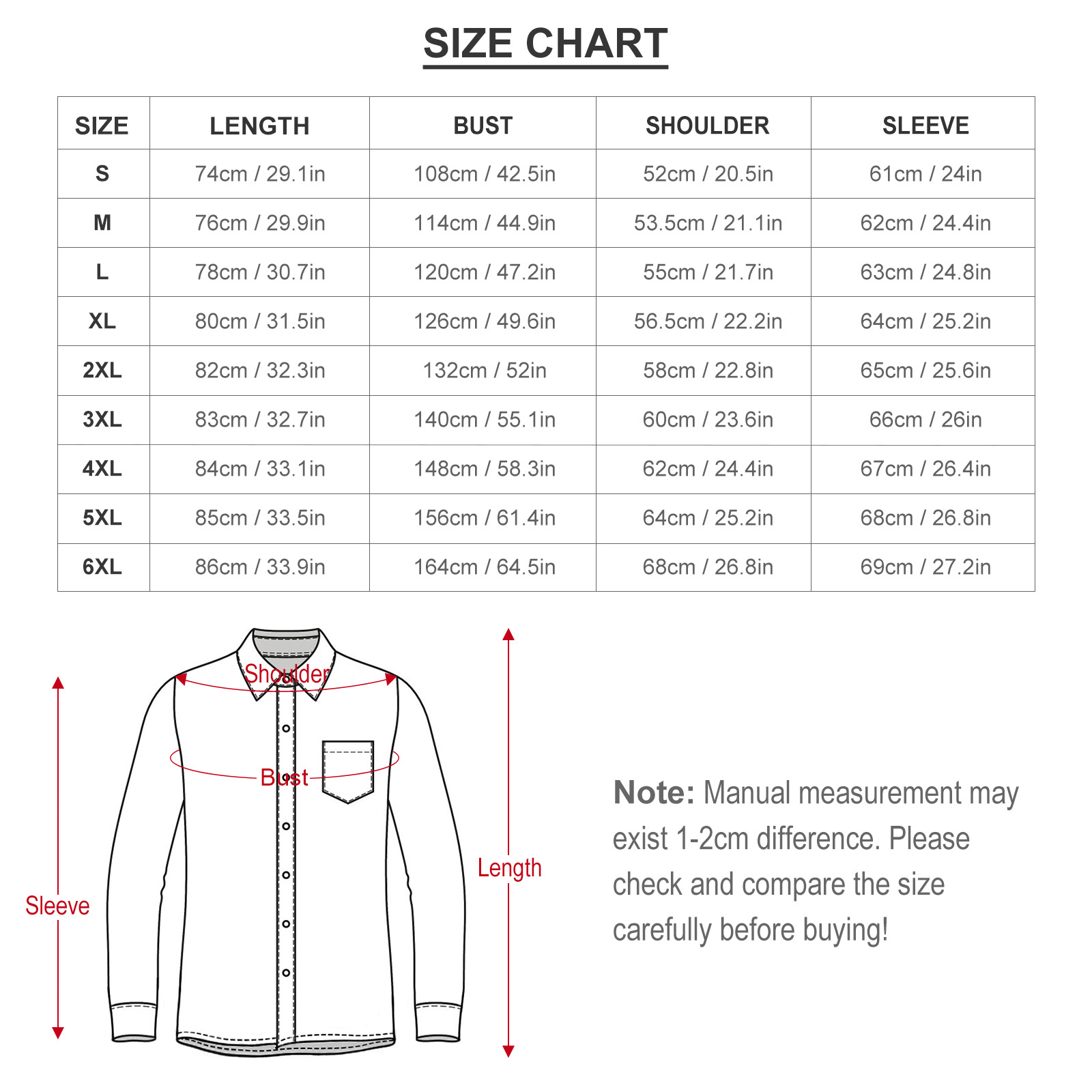 Men's Long-sleeved Shirt with Pocket - Branding service | InterestPrint