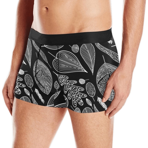 Men's All Over Print Boxer Briefs(3 Panels)(Model L10)(Made In Queens)