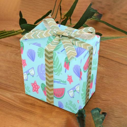 Gift Wrapping Paper-Coated Paper 58"x 22"（1 Roll）