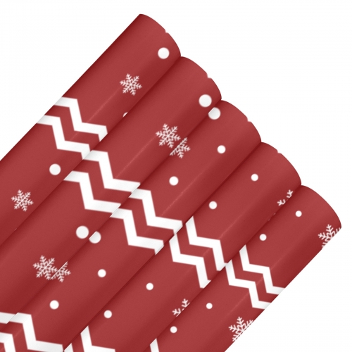 Gift Wrapping Paper-Coated Paper 58"x 22"(5 Rolls)