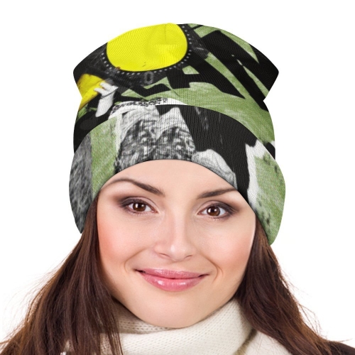 All Over Print Knit Cap