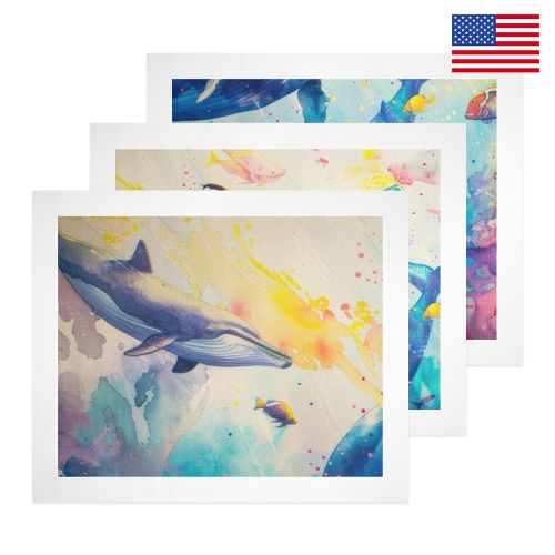 Art Print 20"x16" (3 Pack) (Customizable Separately) | Ships from USA