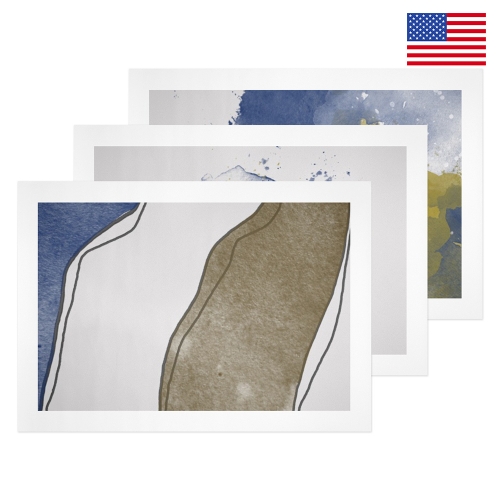 Art Print 24"x16" (3 Pack) (Customizable Separately) | Ships from USA