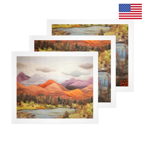 Art Print 24"x20" (3 Pack) (Customizable Separately) | Ships from USA