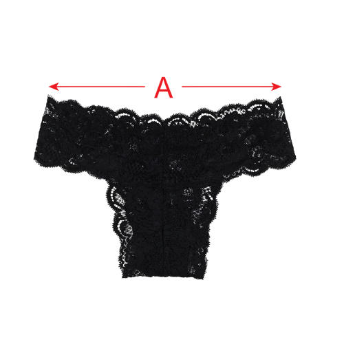 Custom Letter Lace Thong(Back Customization)(Made in USA)