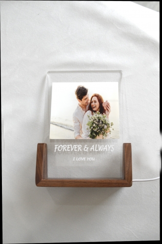 Personalized Acrylic Photo Night Light