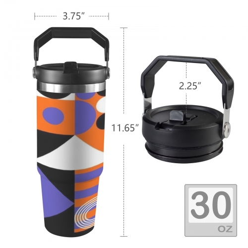 30oz Tumbler with Top Handle