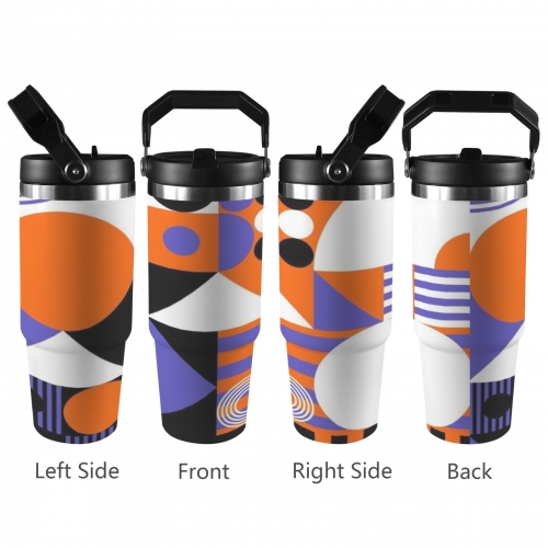 30oz Tumbler with Top Handle