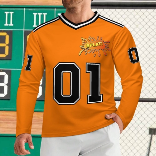 Men's Long Sleeve Rugby Jersey